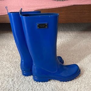 Vintage blue Nine West rain boots